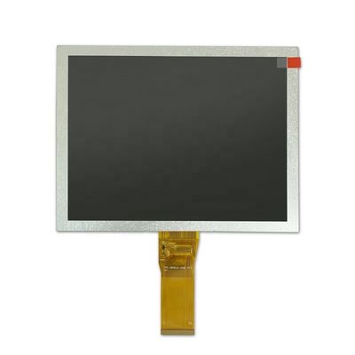 12 η ώρα 8,0 διεπαφή 24LEDs επιτροπής RGB-24bit οθόνης LCD ίντσας 800x600 για τη βιομηχανική εφαρμογή