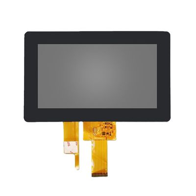 7 χωρητική RGB διεπαφή φωτεινότητας ενότητας 800x480 800cd/M2 TFT LCD