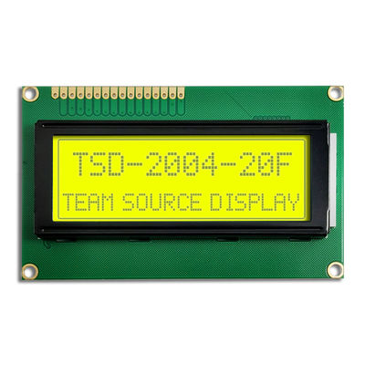 AIP31066 μονοχρωματική γραφική LCD εξέταση σημείων 12H σπαδίκων 20X4 επίδειξης οδηγών