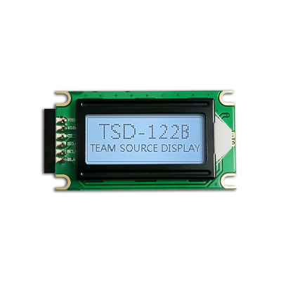ST7066U-01 ενότητες 1202 τρόπος 45x15.5mm χαρακτήρα LCD STN YG περιοχή άποψης