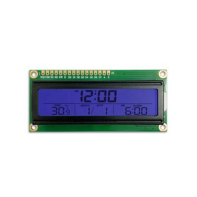 Οδηγός σημείων ST7066U-0R ενοτήτων 16x2 χαρακτήρα LCD 1/5BIAS STN