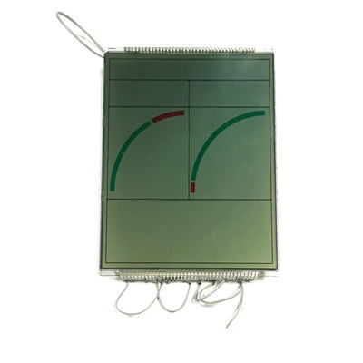 7 Τμήμα Προσαρμοσμένη οθόνη LCD HTN Μονοχρώμη για έξυπνο μετρητή ενέργειας