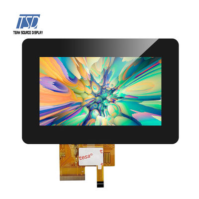 RGB επίδειξη διεπαφών 280nits TFT LCD με το ψήφισμα ίντσας 480x272 ΚΠΜ (Κοινή Πολιτική Μεταφορών) 4,3