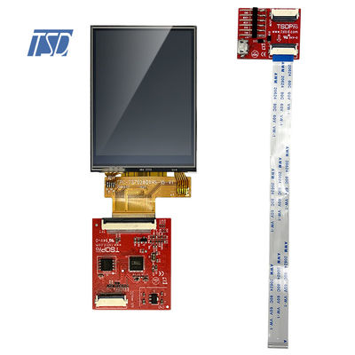 20pin 2,8» ανθεκτική διεπαφή οθόνης αφής επίδειξης HMI ενότητας TFT LCD UART