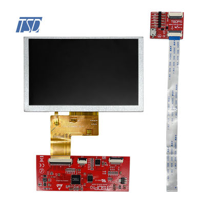 Χωρητική ενότητα 800x480 Hmi επίδειξης Tft LCD διεπαφών UART 5 ίντσα