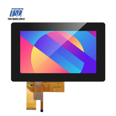 Μονάδα οθόνης TSD Standard TFT LCD 7 ιντσών 450 Nits 800x480 RGB με οθόνη αφής