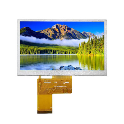 Οριζόντια οθόνη LCD 5 ιντσών ST7252 IC 300nits για βιομηχανική συσκευή