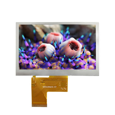 Οθόνη TFT LCD 4,3 ιντσών ανάλυσης 480x272 με διεπαφή RGB