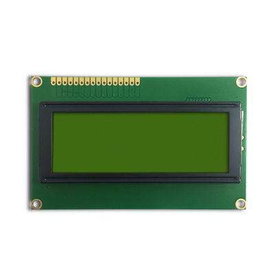 20x4 οδηγός ελαφρύ 4.5V χαρακτήρα LCD AIP31066 	περιοχή άποψης 76x25.2mm