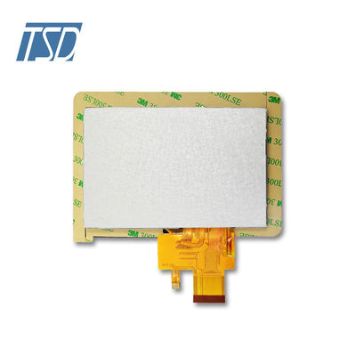 800x480 επιτροπή επίδειξης αφής LCD 450 φωτεινότητα οθόνη ενότητας επίδειξης Tft LCD 5 ίντσας