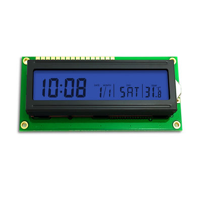 16x2 ODM Transflective οδηγών επίδειξης AIP31066 χαρακτήρα LCD διαθέσιμος