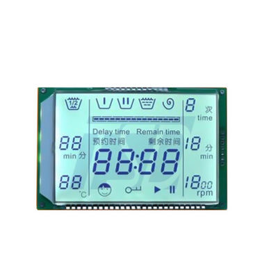 Αριθμητική εξατομικευμένη οθόνη LCD STN FSTN για ευρύ εύρος θερμοκρασιών