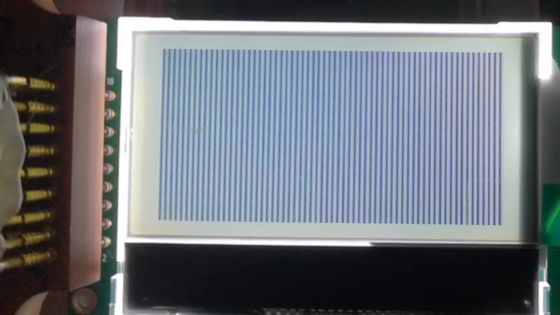 Διεπαφή ολοκληρωμένου κυκλώματος 8080 Drive σημείων ST7565R επίδειξης 128x64 ΒΑΡΑΙΝΩ LCD Transflective