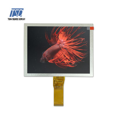 800x600 RGB επίδειξη διεπαφών 380nits 8» TN TFT LCD με το ολοκληρωμένο κύκλωμα HX8264D02 HX8696A01